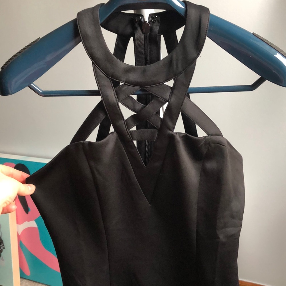 Forever 21 black mini dress